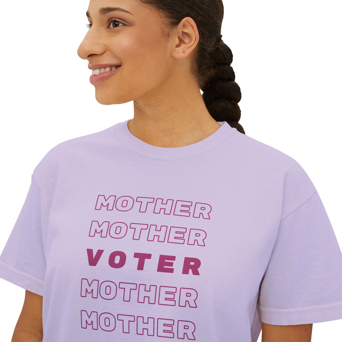 Mother Voter Mother Boxy T-Shirt by Mom Friends Collective