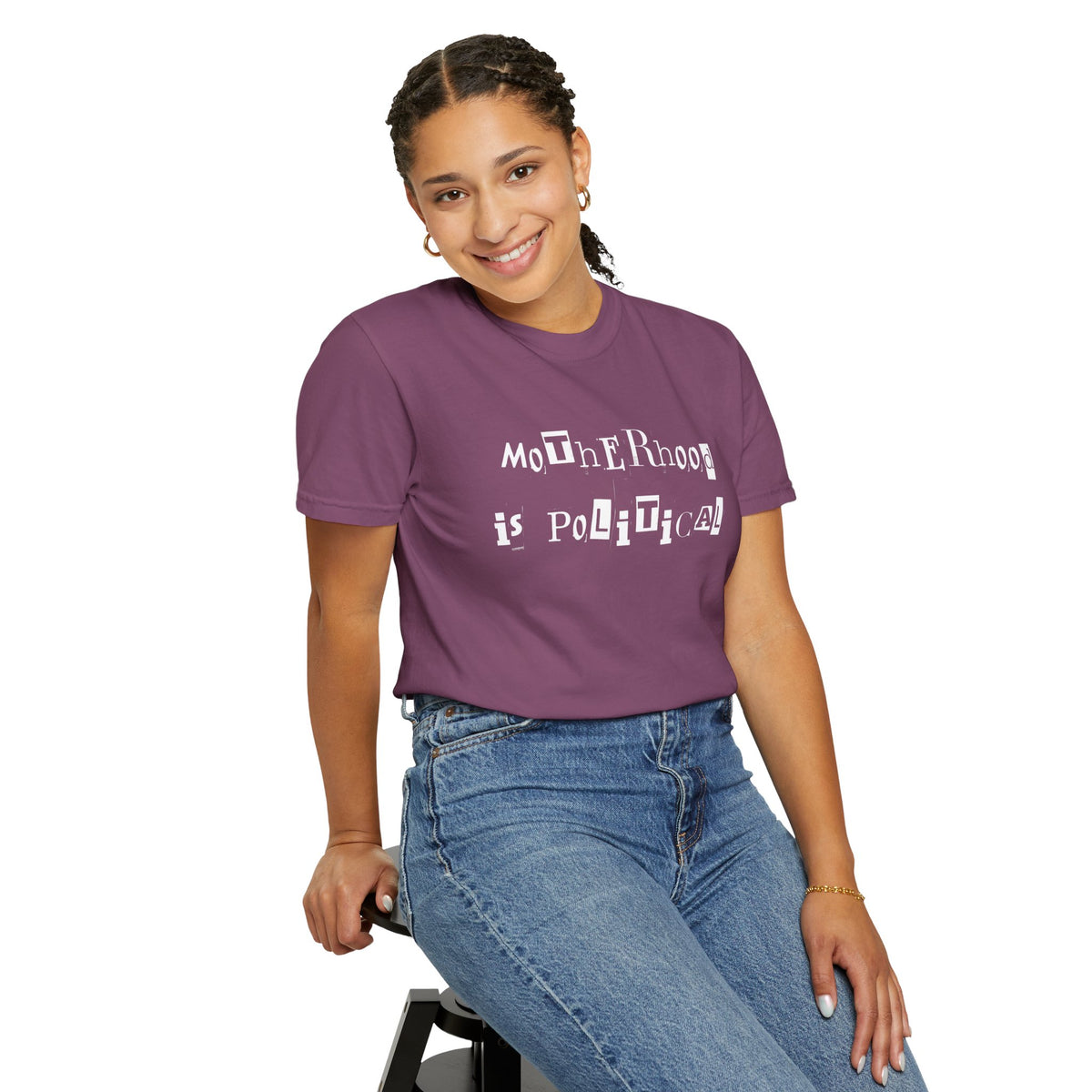 Motherhood Is Political (and PUNK) Comfort Colors Tees