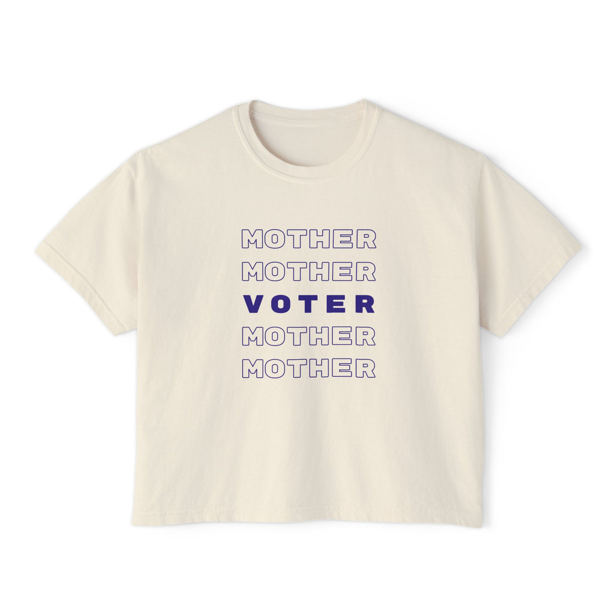 Mother Voter Mother Boxy T-Shirt by Mom Friends Collective