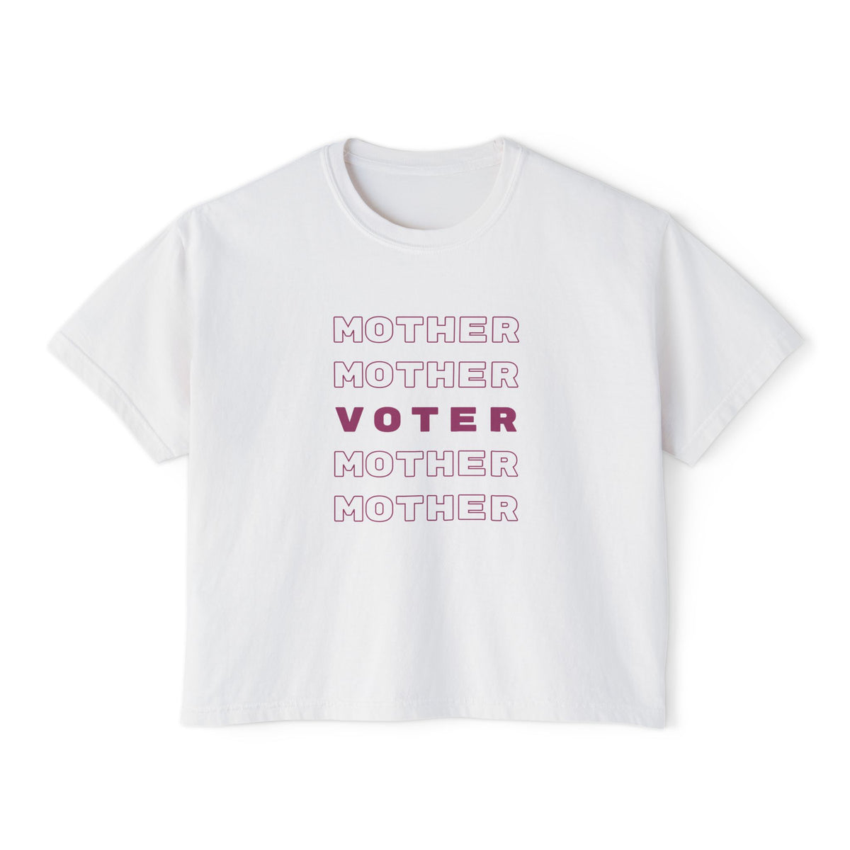 Mother Voter Mother Boxy T-Shirt by Mom Friends Collective