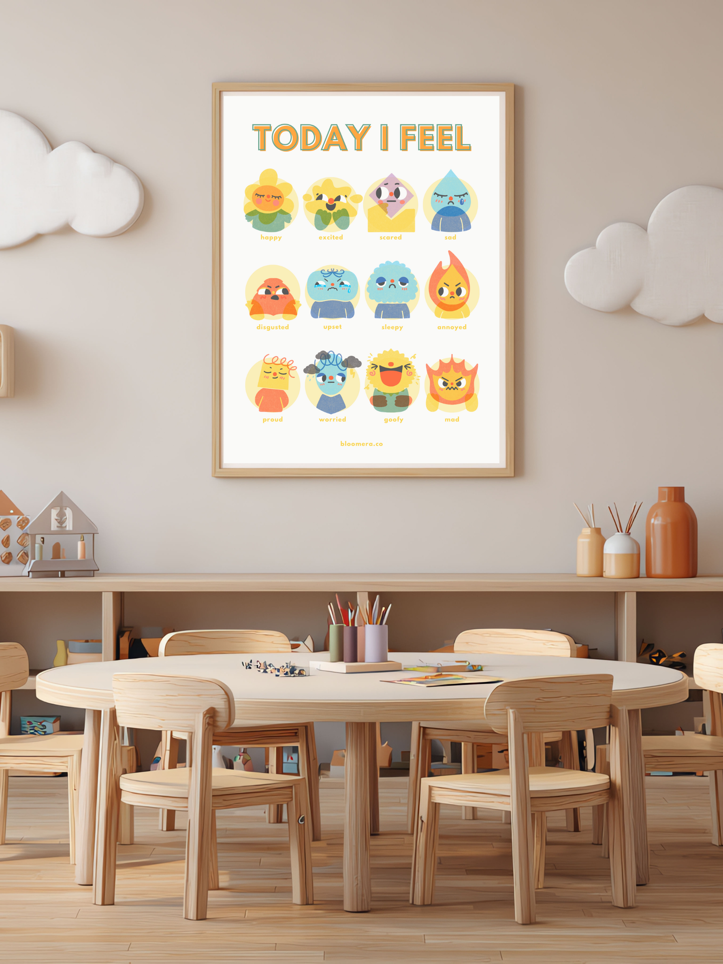 Emotions Chart for Young Children | Teaching Emotional Intelligence and Emotional Regulation to Kids
