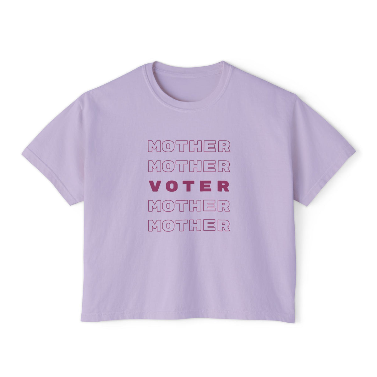 Mother Voter Mother Boxy T-Shirt by Mom Friends Collective