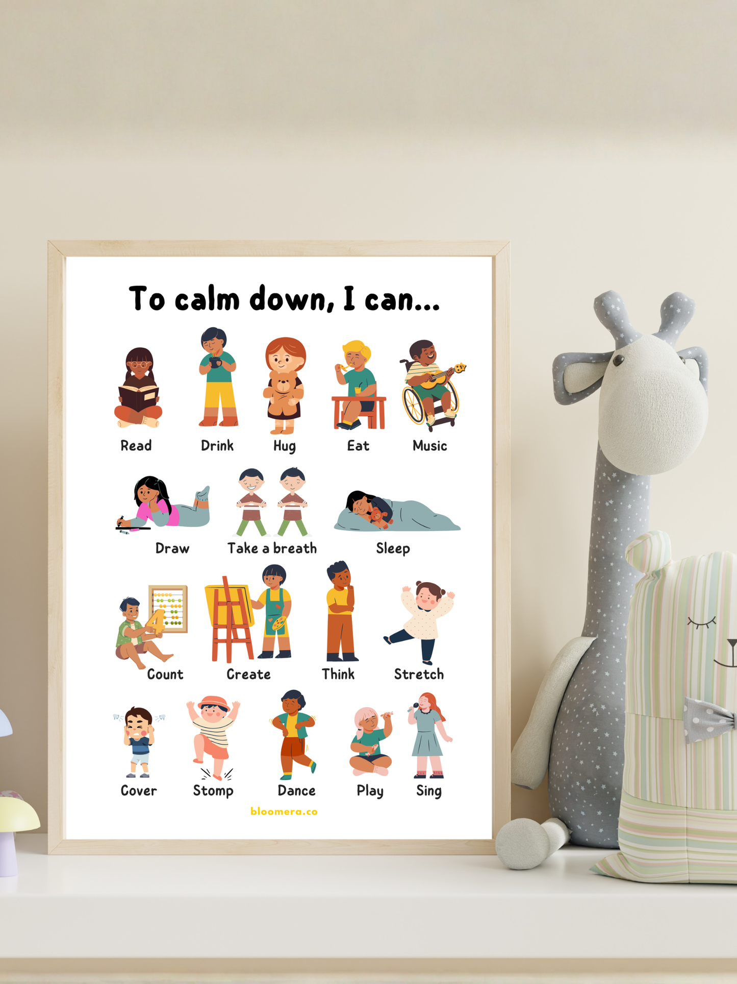 Coping Skills Chart for Kids | Emotional Regulation Tools for Big Feelings