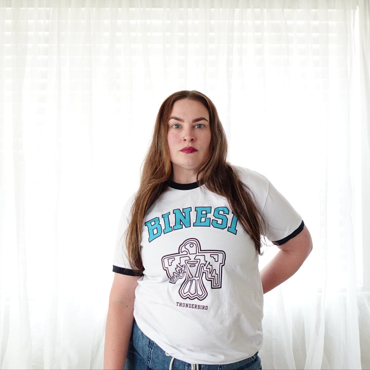 Ojibwe Binesi // Thunderbird Shirt - Anishinaabemowin