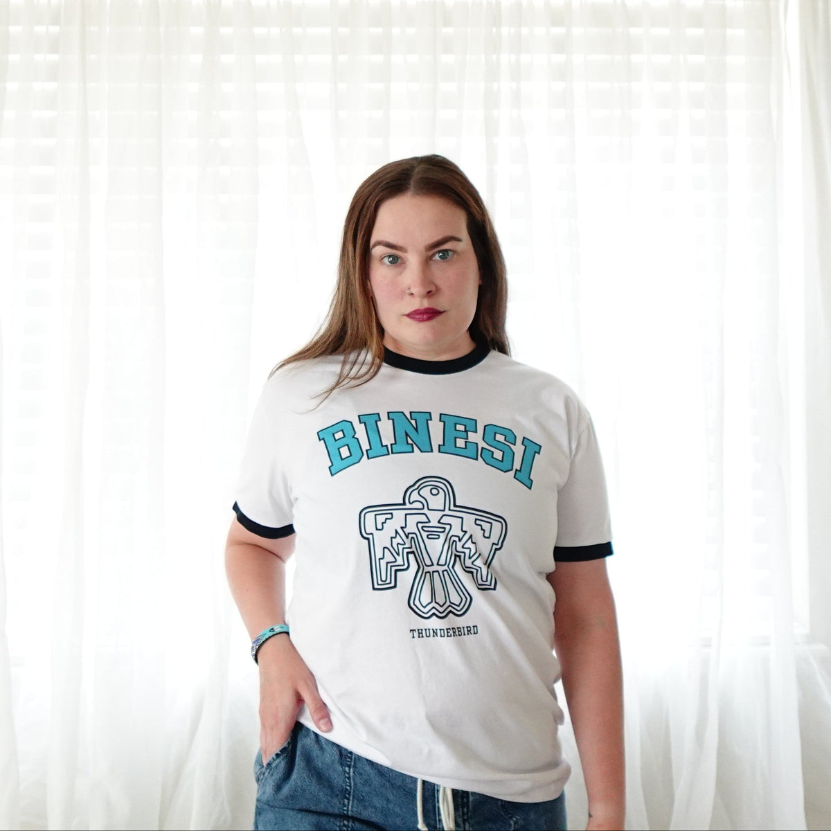 Ojibwe Binesi // Thunderbird Shirt - Anishinaabemowin