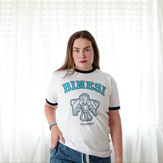Ojibwe Binesi // Thunderbird Shirt - Anishinaabemowin