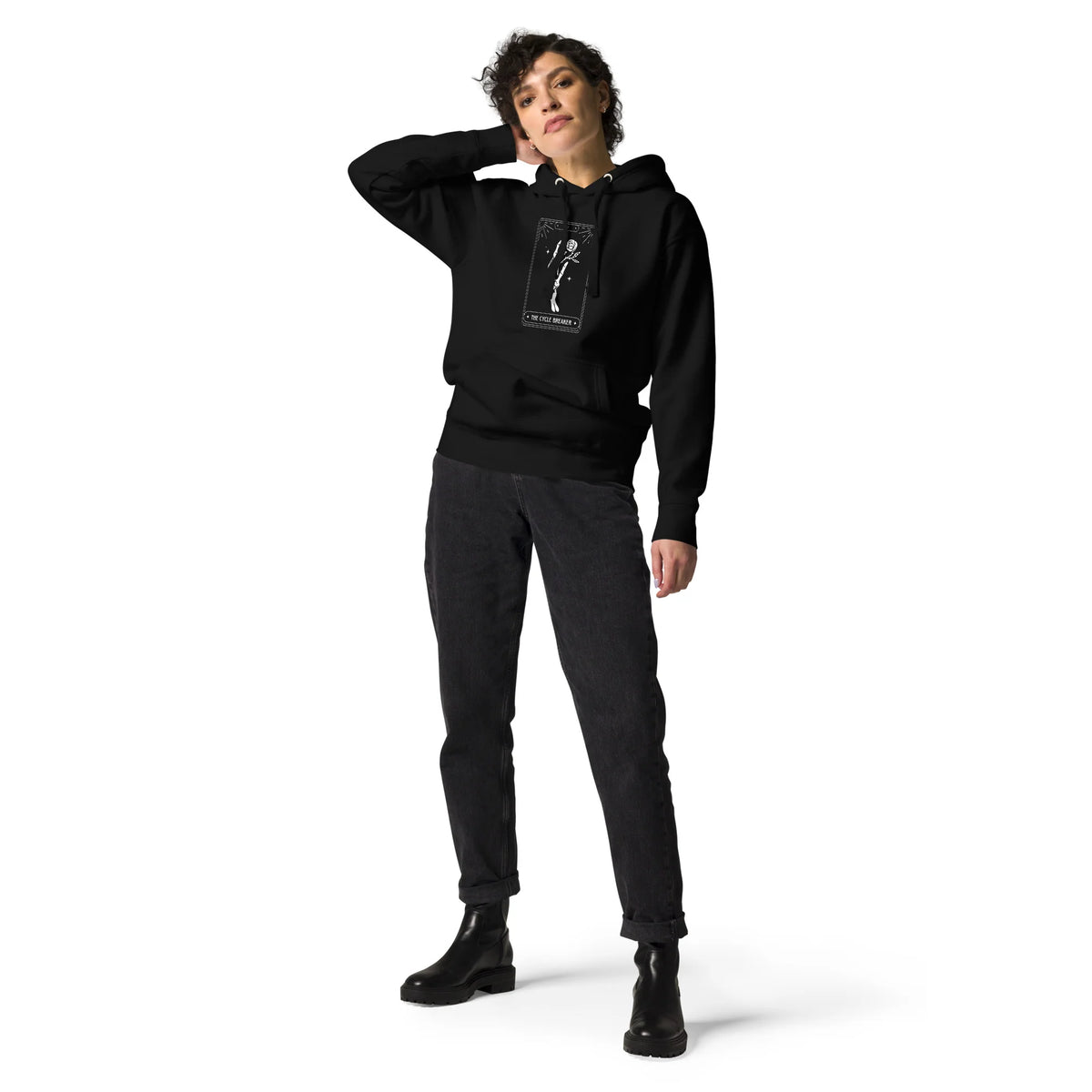 The Cycle Breaker Tarot Unisex Hoodie