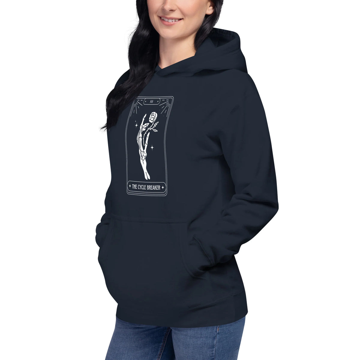 The Cycle Breaker Tarot Unisex Hoodie