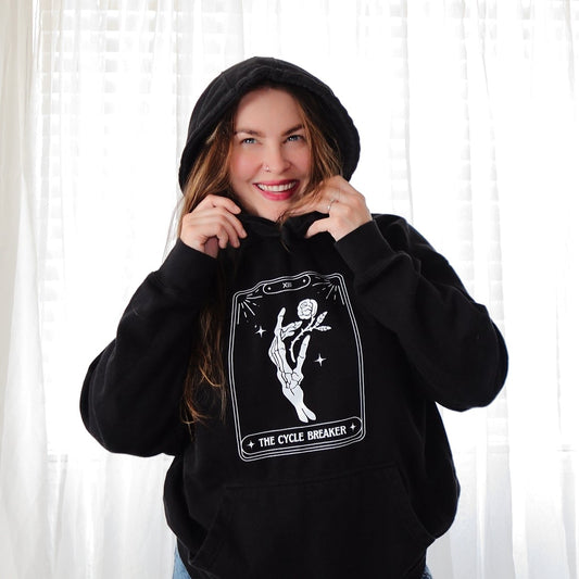 The Cycle Breaker Tarot Unisex Hoodie