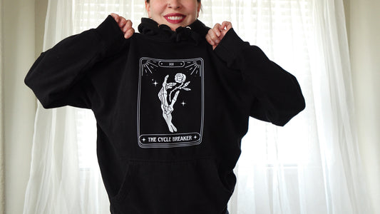 The Cycle Breaker Tarot Unisex Hoodie